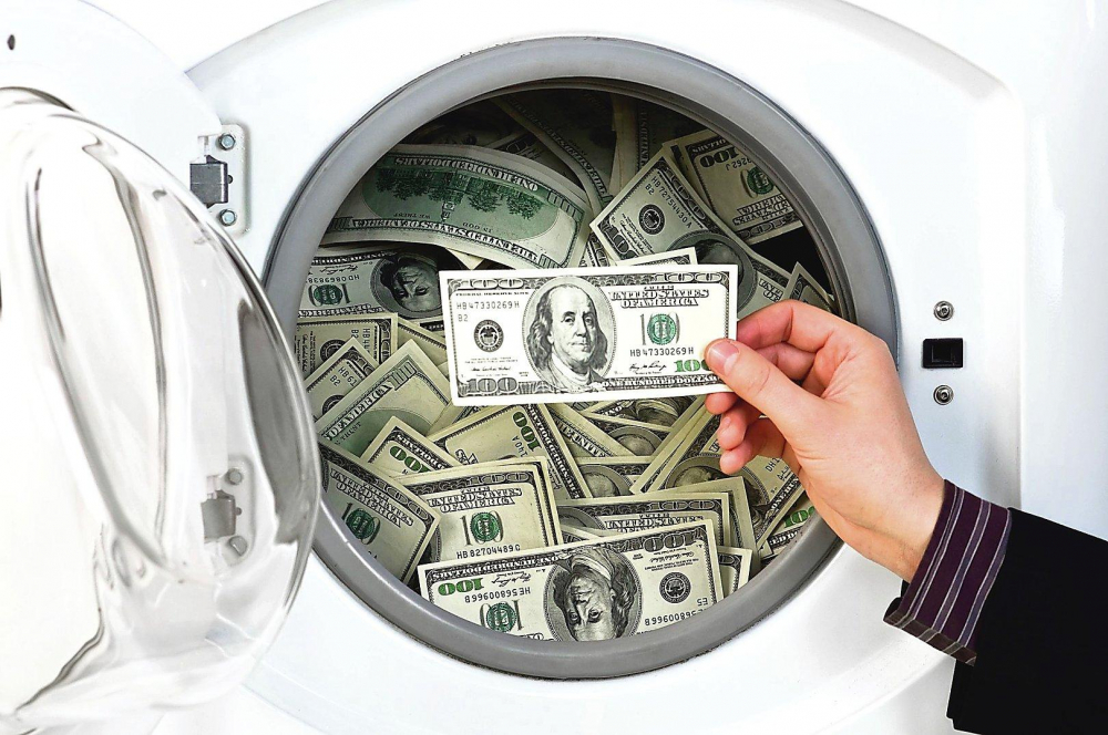 деньги в стиральной машине